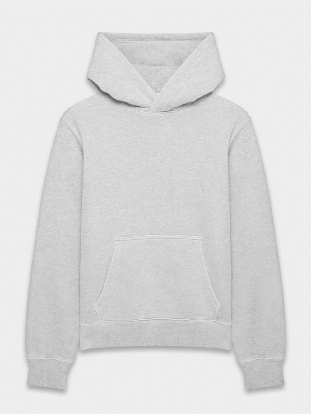 Aritzia Light Gray boyfriend hoodie baggy